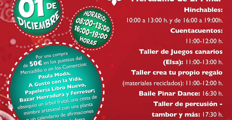 El Pinar celebra la séptima edición de la Feria del Comercio